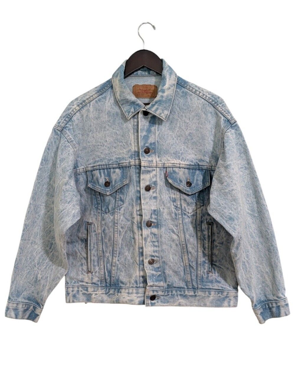 ​Vintage 90s Levi’s Acid Wash Trucker Denim Jacket - Men’s Medium 70507-0208